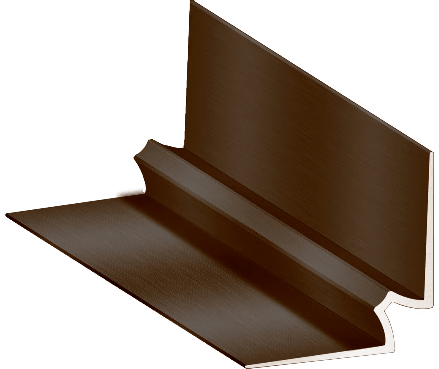M-D PRO - Aluminum Inside Cove for LVT/LVP, #SAB Satin Antique Bronze 1/8" x 12'